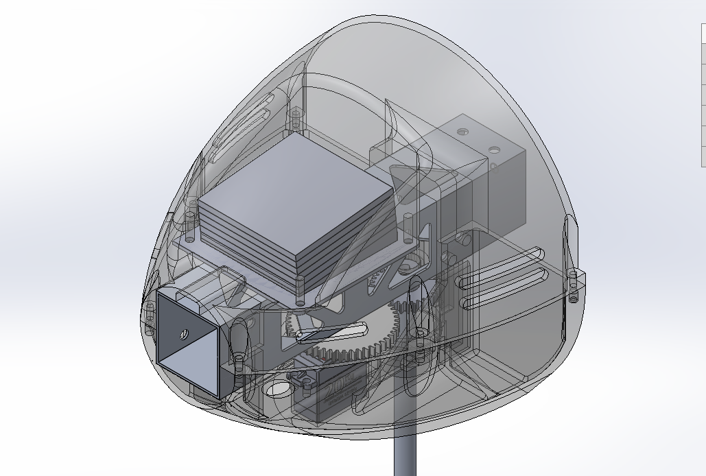 Nosecone assembly detail